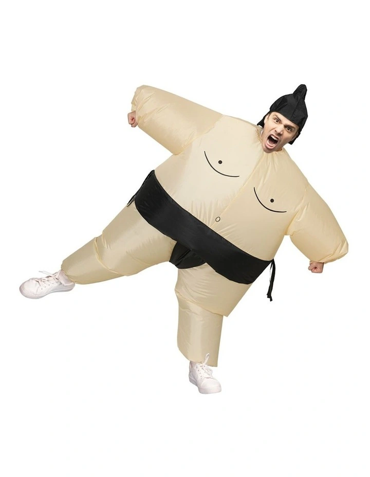 Inflatable Sumo Costume in Multi