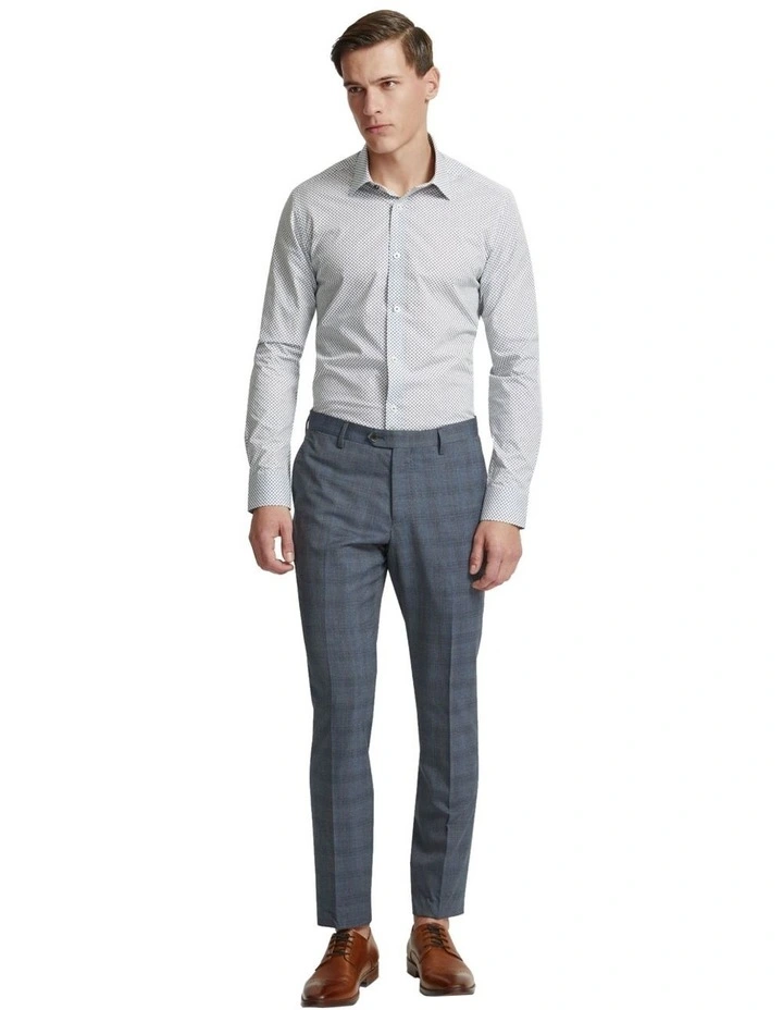 Beckton Printed Shirt in Blue
