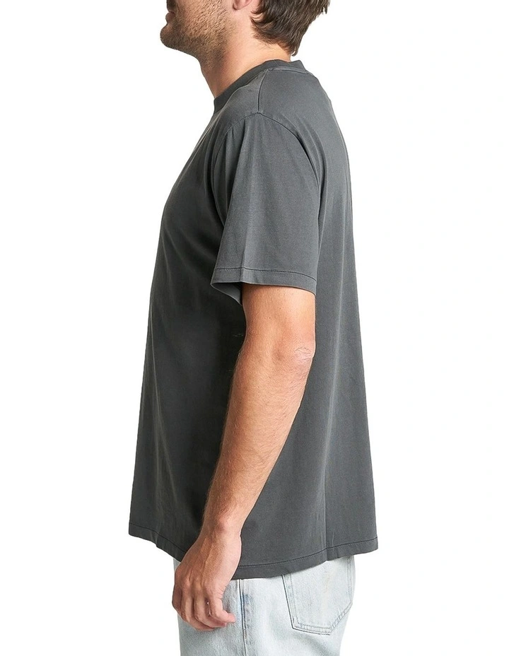 Minimal Merch Fit Tee in Blue Rinse