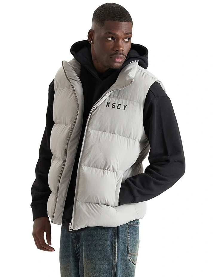 Paloma Puffer Vest in Pigment Paloma