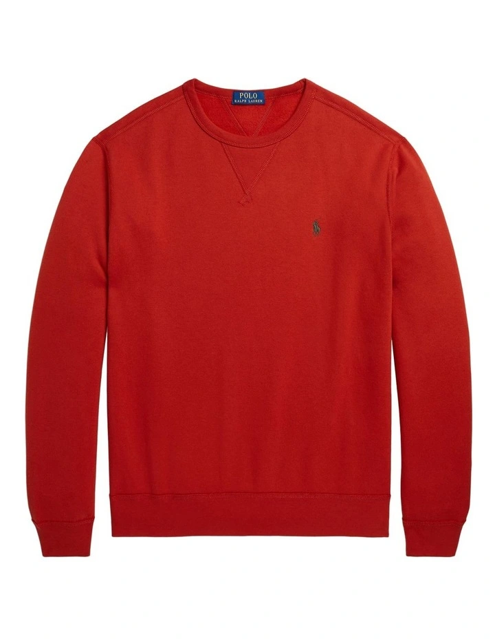 The Fleece Sweatshirt in Red