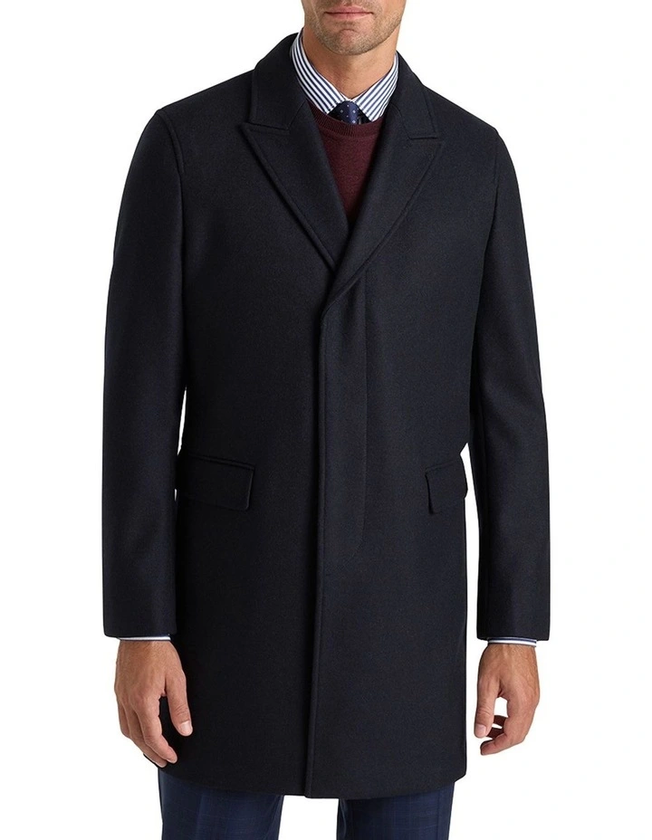 Rovigo Leisure Coat in Navy Blue