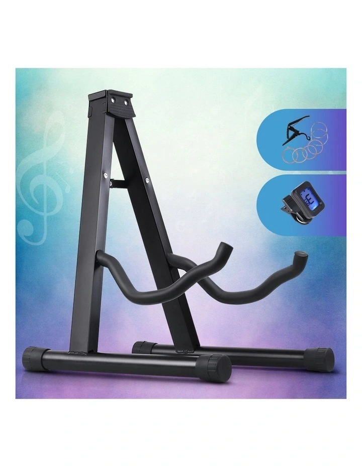 Guitar Stand Folding Portable Floor Rack Holder