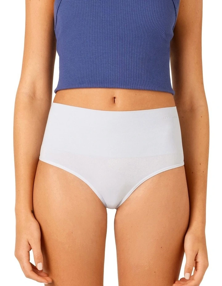 Seamless Smoothies G-String 2 Pair Pack in Desert Sand/ Cool Bl