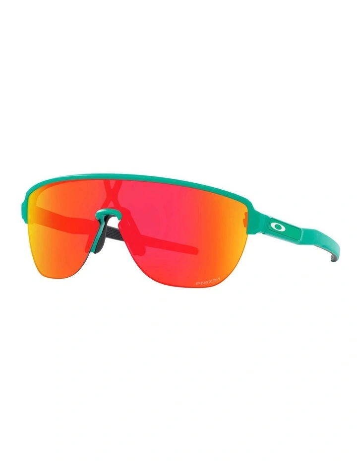 Corridor Low Bridge Fit Sunglasses in Blue