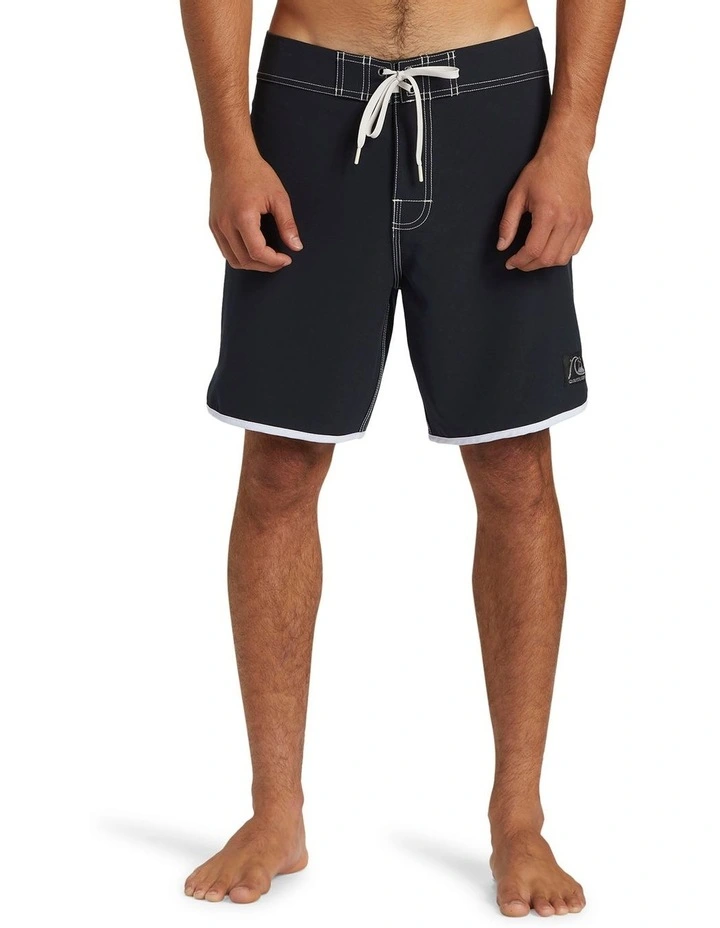 Original Scallop 18" Boardshorts in Black