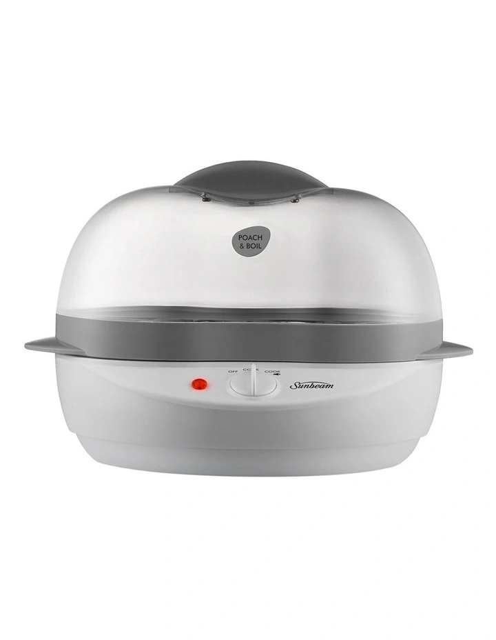 Poach And Boil Egg Cooker White EC1300