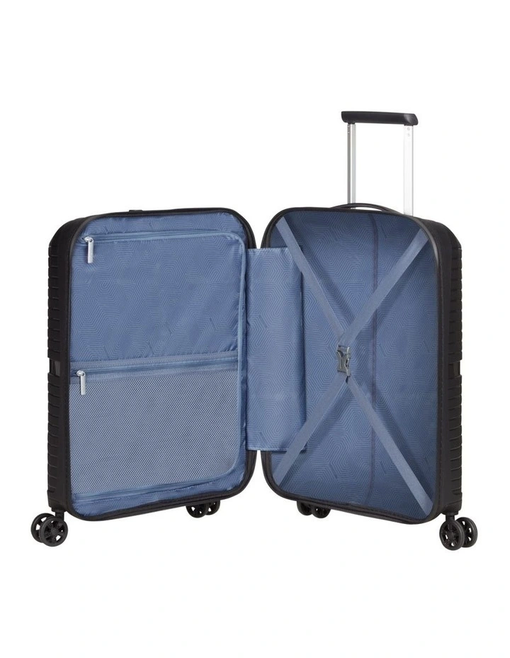 Airconic Spinner Suitcase 55cm in Black