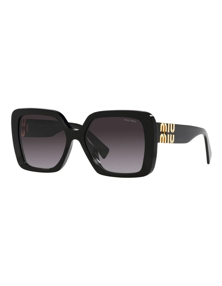 MU 10YS Sunglasses in Black