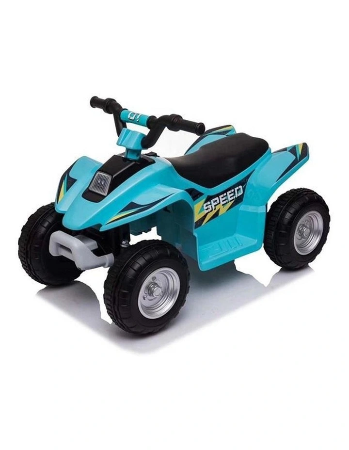 6V Kids Electric Ride On ATV Quad Bike 4 Wheeler Toy Car Aqua