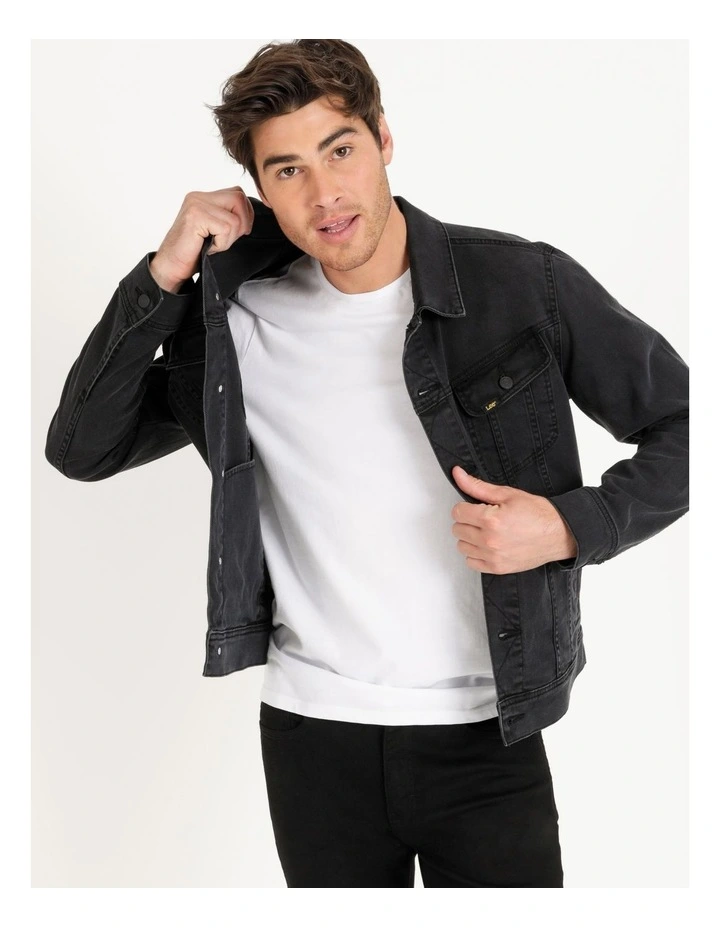 Denim Jacket in Black