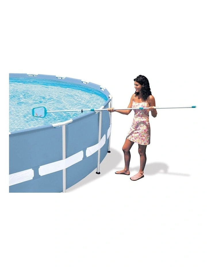 Above Ground Pool Cleaning & Maintenance Kit in White