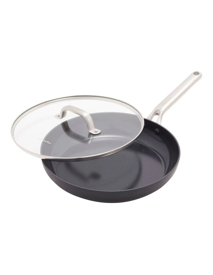 Omega Frypan With Lid 30cm in Black
