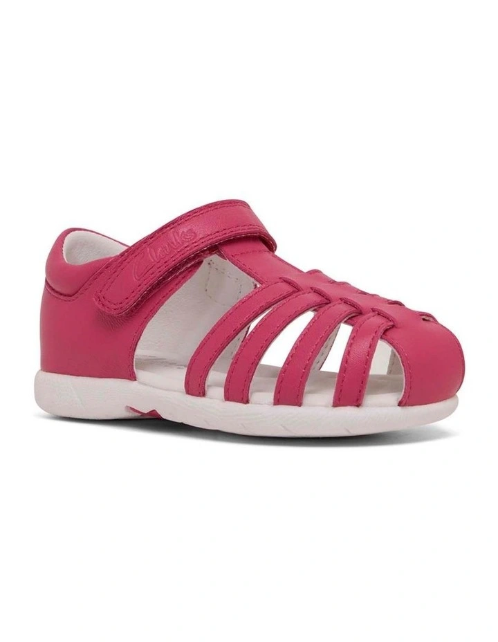 Shelly Sandal in Raspberry