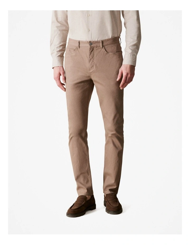 Regular Fit Bedford Jean in Cocoa