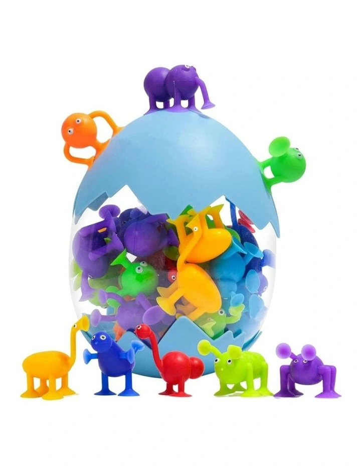 Bath Suction Cup Toys Silicone Suction Travel Window 38Pcs