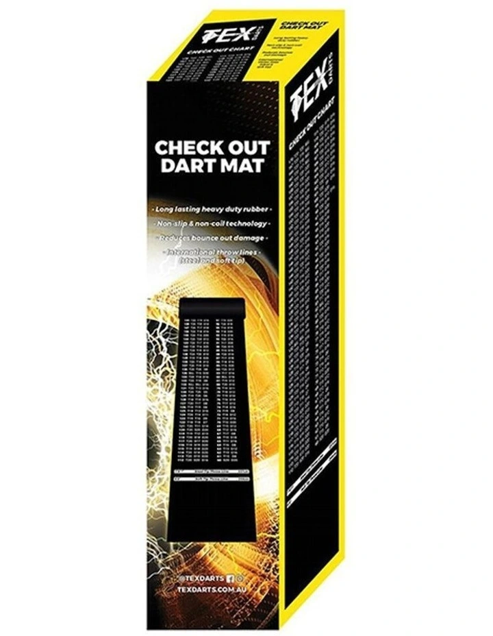 Check Out Dart Dual Marker Mat 299x61cm