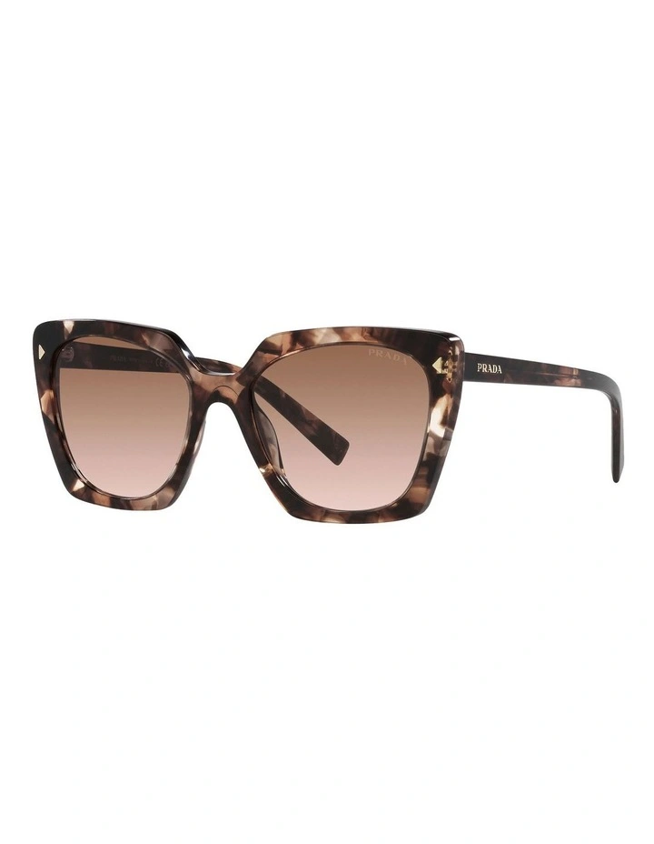 PR 23ZS Tortoise Sunglasses in Brown