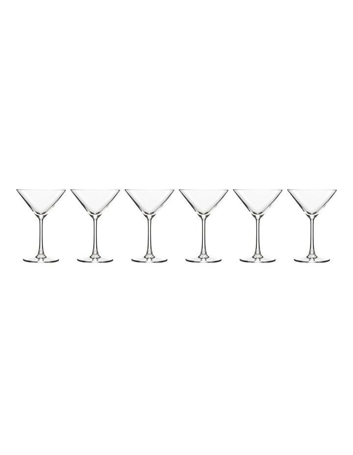 Cosmopolitan Martini Glass 235ml Set of 6 Gift Boxed