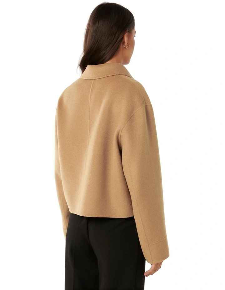 Brooklyn Felled Jacket in Camel