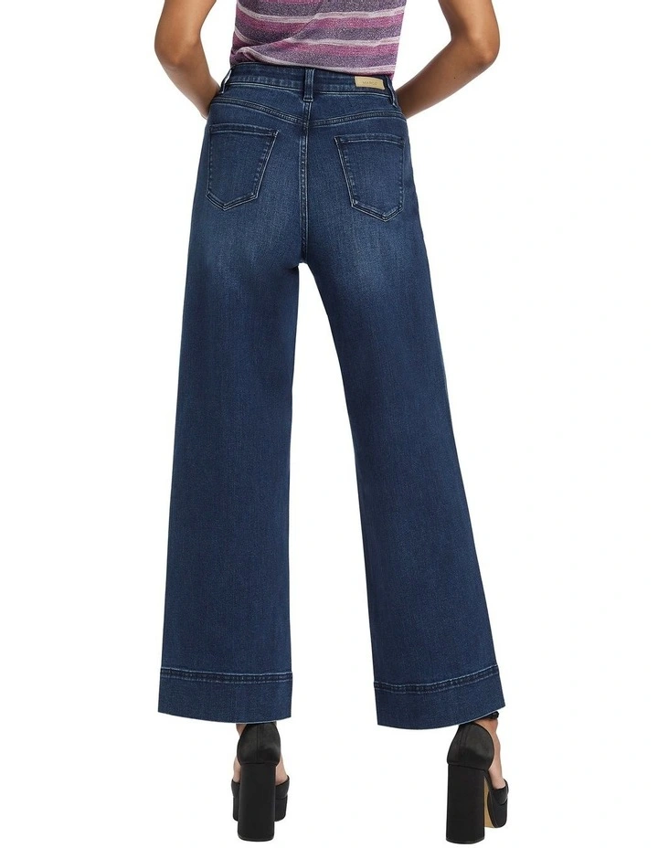 Bora Wide Leg Jean in Blue