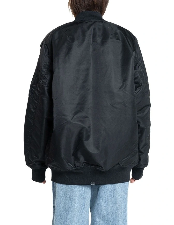 Union Oversized Bomber in Black
