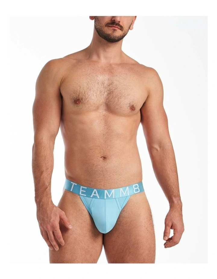 Spartacus Thong in Blue Atoll