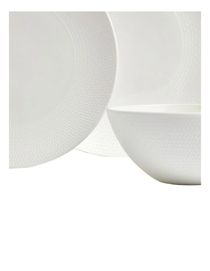 Gio 12 Piece Set in White