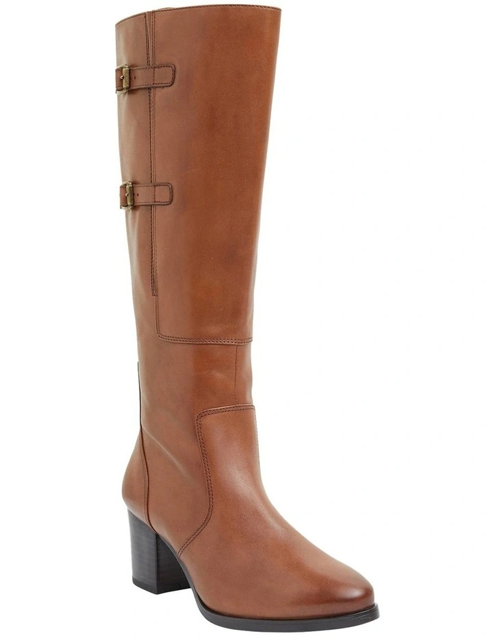Dictate Mid Brown Glove Boots