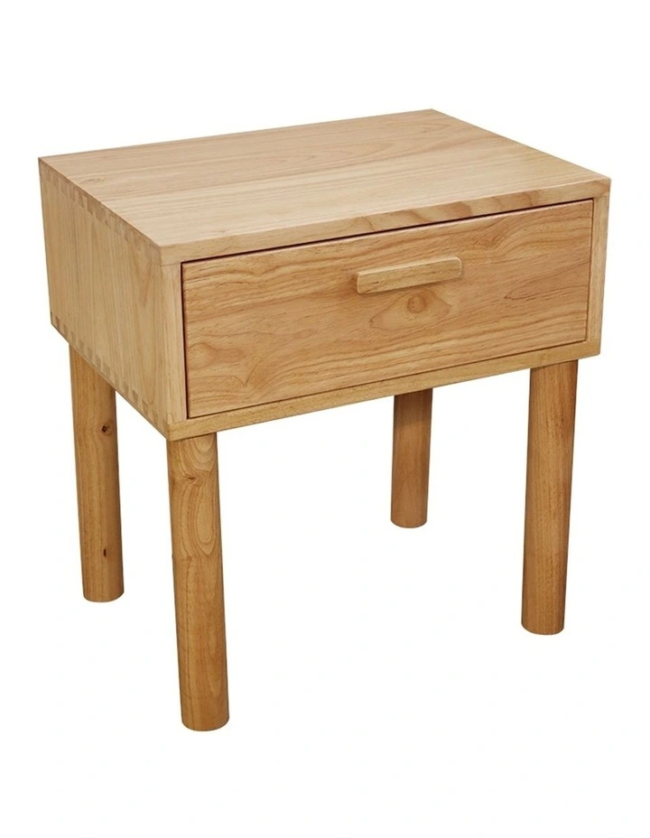 Bailey Bedside Table 51x38x55cm in Natural