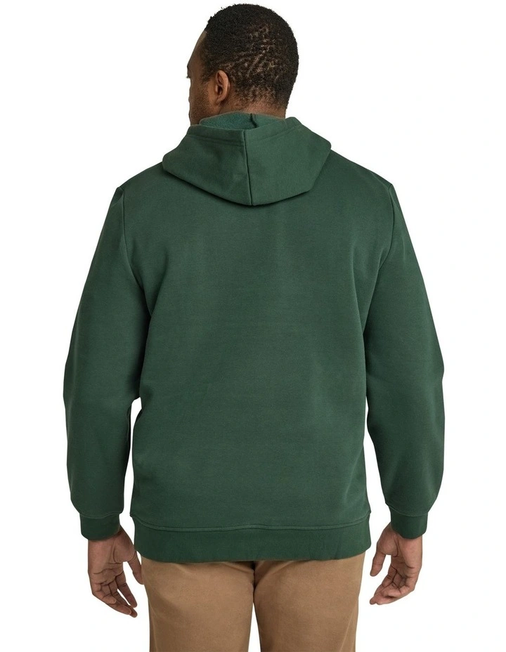 Clubhouse Print Hoodie in Pine