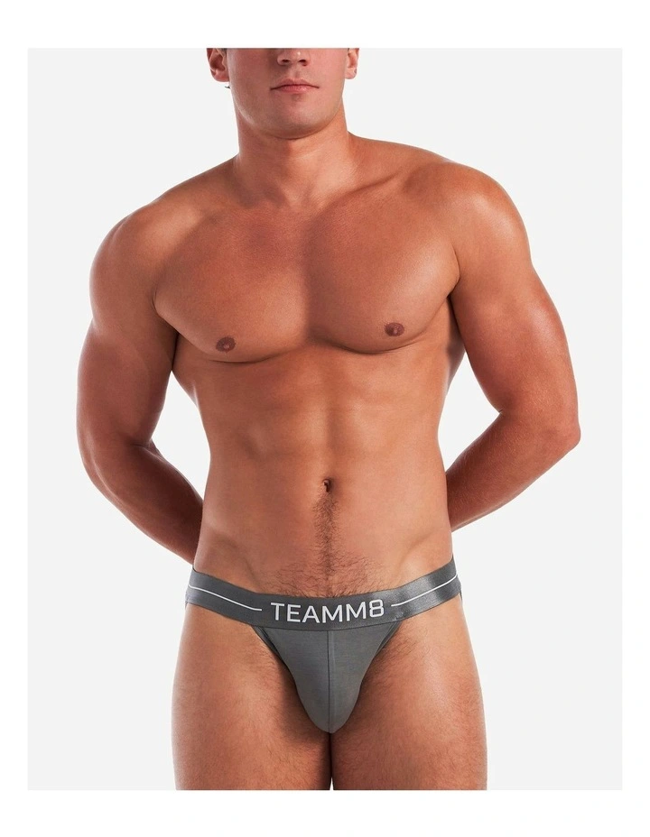 Icon Jockstrap in Gunmetal
