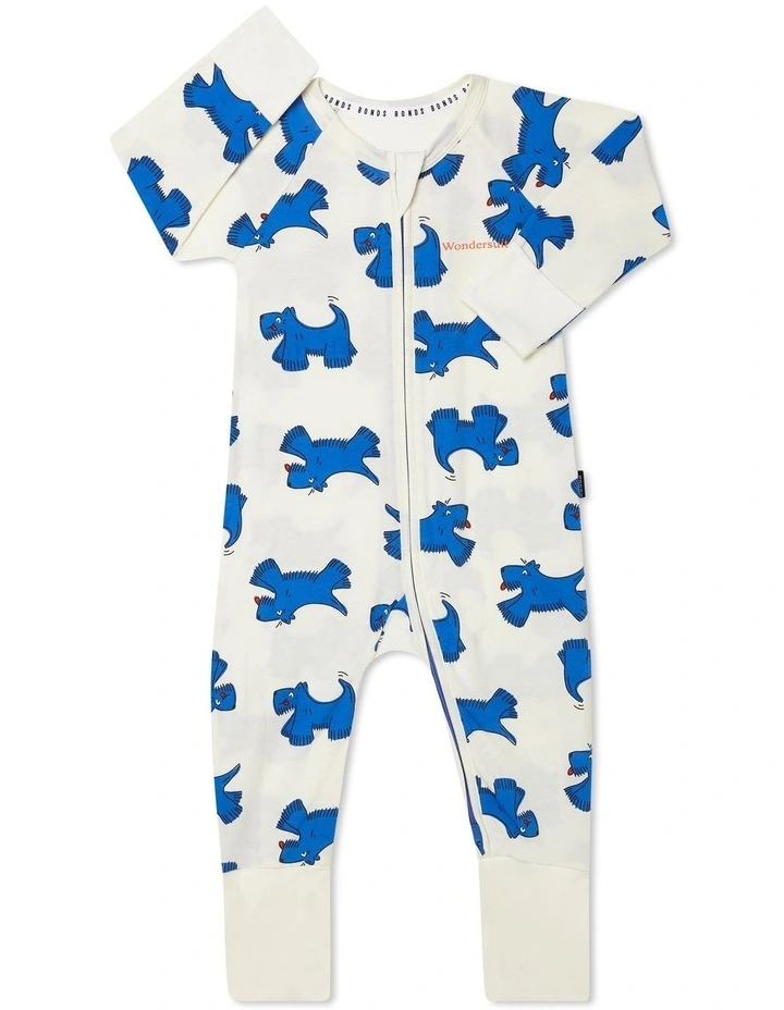 Baby Zip Wondersuit in Print