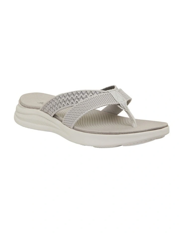 Magda Light Grey Stretch Sandals
