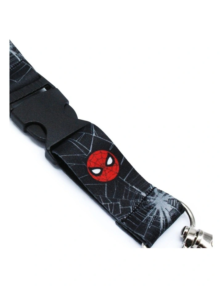 Buckle Lanyard Belt in Black