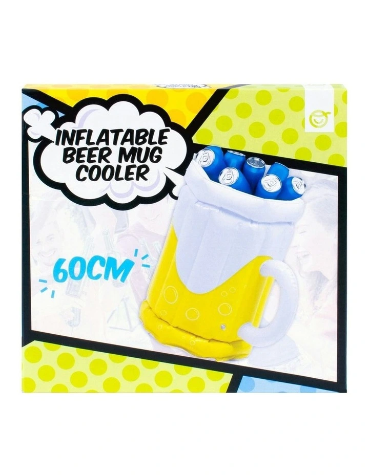 Inflatable Beer Mug Cooler 60cm in Multi