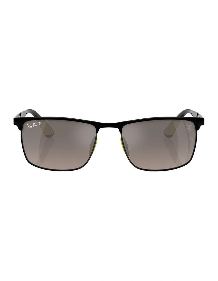 Scuderia Ferrari Collection Polarised RB3726M Sunglasses in Black