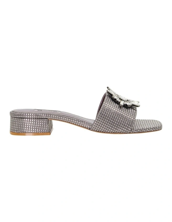 Nailah Sandal in Pewter
