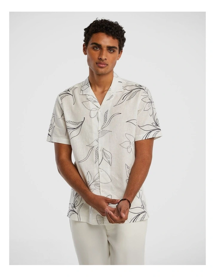 Delphi Cotton Shirt in Natural
