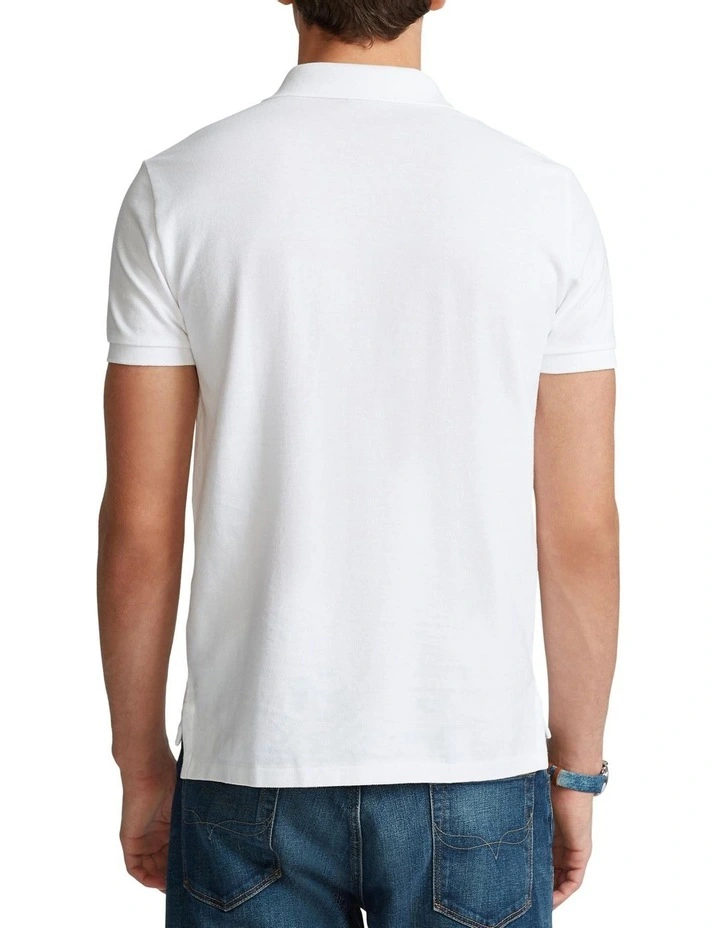 Custom Slim Fit Mesh Polo Shirt