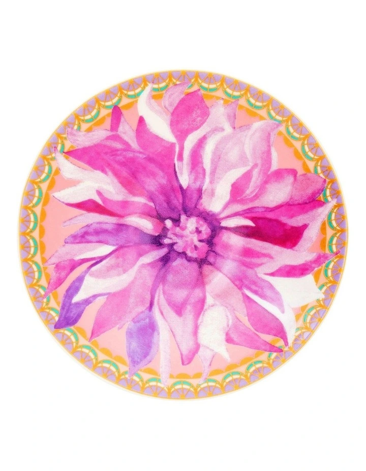 Teas & C's Dahlia Daze Dish 10cm in Multi