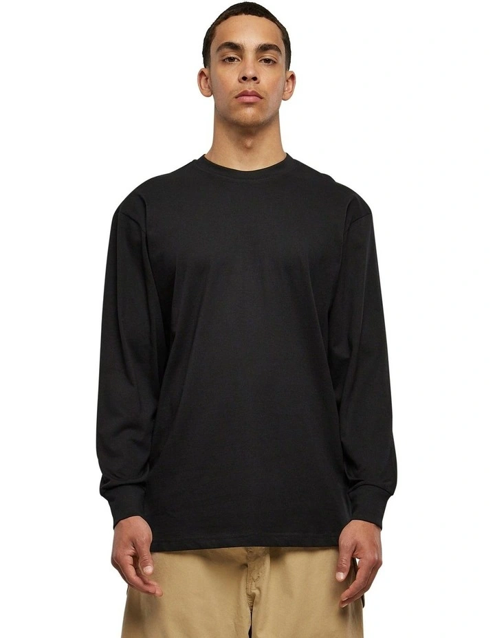 Long Sleeve Tall Tee in Black