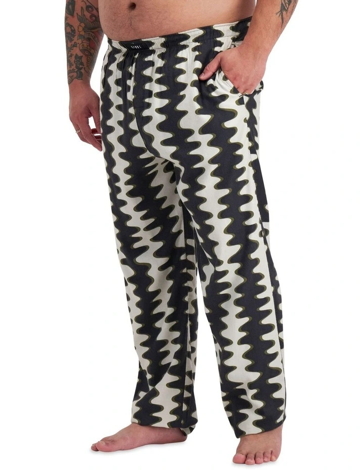 Sleep Flannelette Pant in Print Q2P