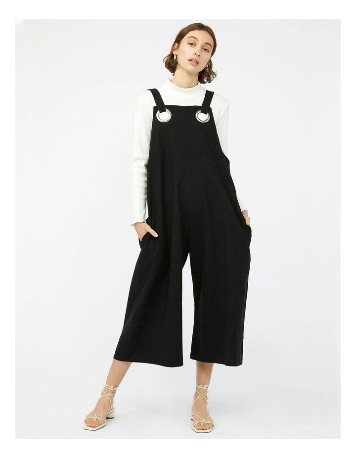 Quarry Jumpsuit In Black