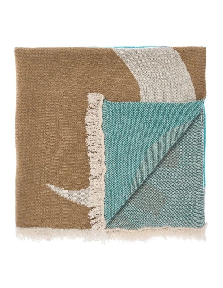 Beach Day Blanket in Saltwater