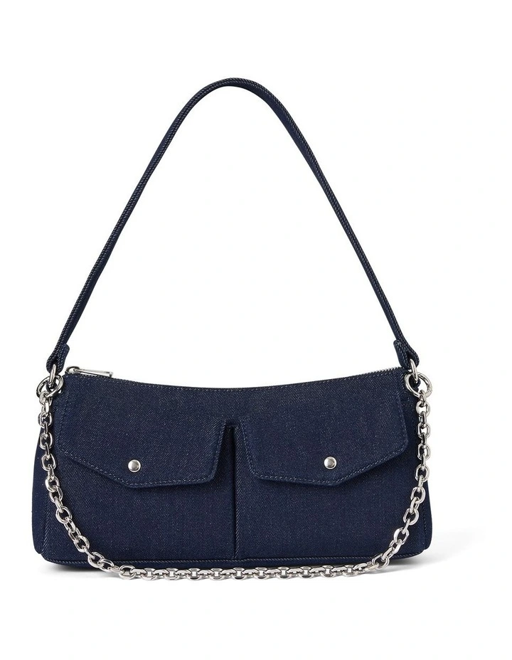 Ulla Denim Shoulder Bag in Indigo