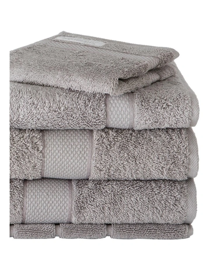Luxury Egyptian Towel Range in Cloud Grey