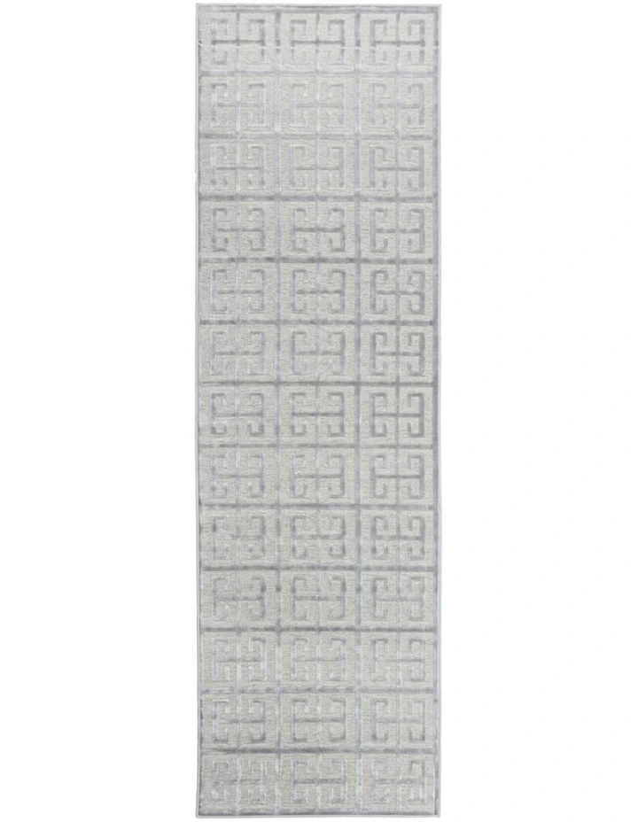 York Brenda Rug in Silver