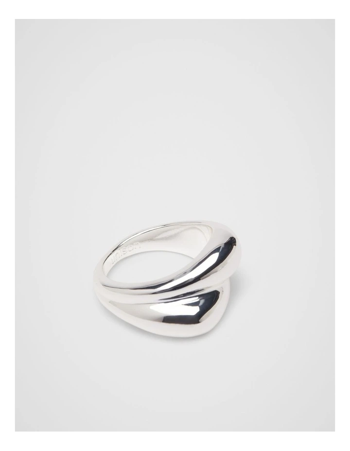 Organic Wrap Ring in Silver