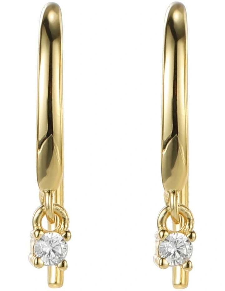 Sterling Earring in Gold